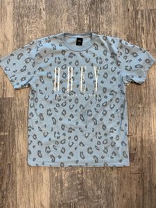 Obey Short Sleeve Top Size Large