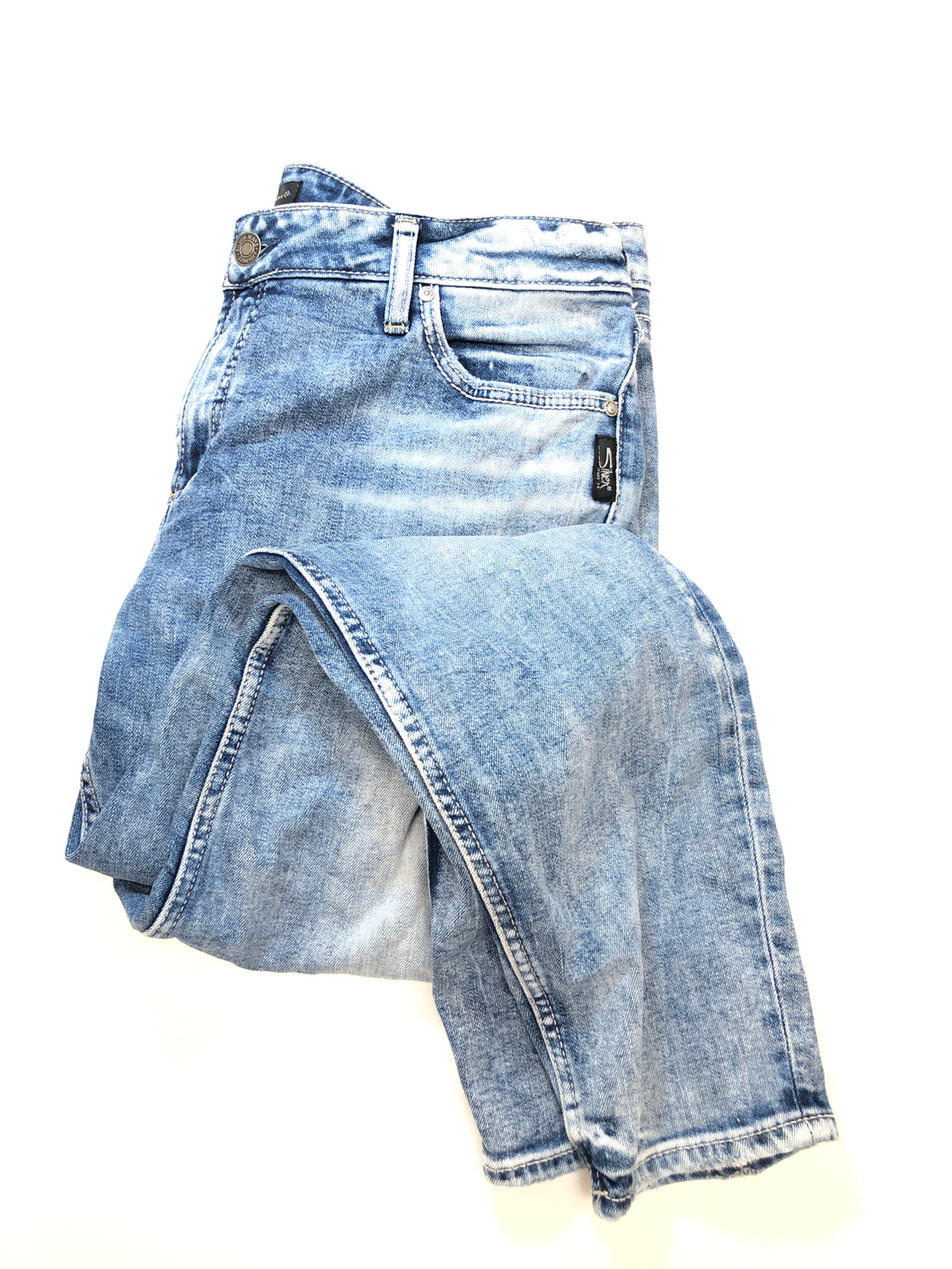 Silver Denim Size 13/14 — 29 length